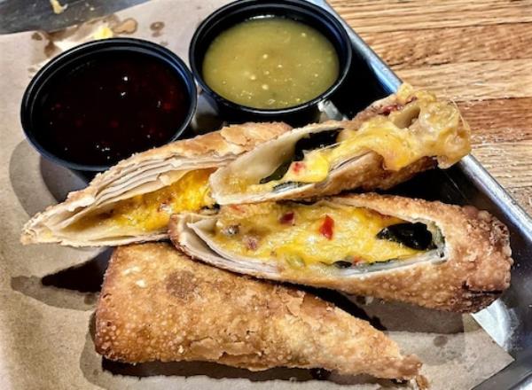 SoHo Social's Whistle Stop egg rolls