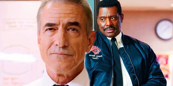 Dermot Mulro<em></em>ney as Dom Pascal next to Eammon Walker as Wallace Boden in Chicago Fire