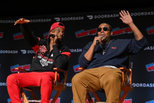 Kenan Thompson Kel Mitchell at New York Comic Con