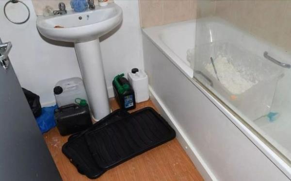 Inside the meth lab