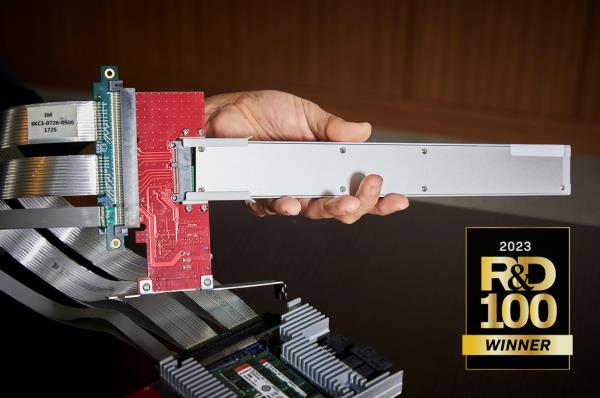SK hynix-developed Key Value Computatio<em></em>nal Storage Drive won the 2023 R&D 100 Awards. (SK hynix)