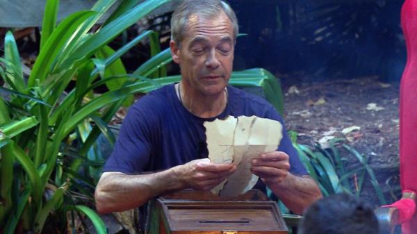 I'm A Celebrity 2023 star Nigel Farage