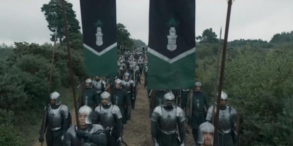 House Hightower banners House of the Dragon season 2 teaser