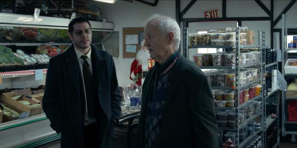 Pete Davidson and Bill Murray in a co<em></em>nvenience store in Riff Raff still