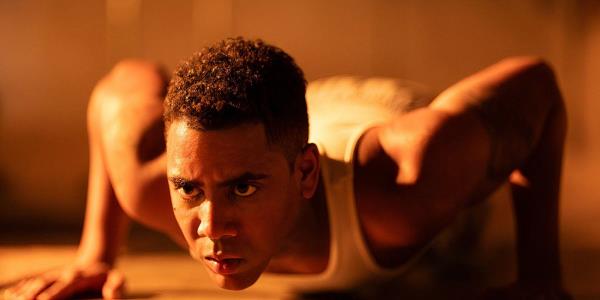 Anthony Robles looking determined in Unstoppable