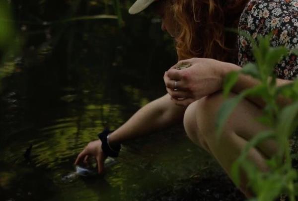 Megan didn't marry the river as the result of an affair, but rather something else