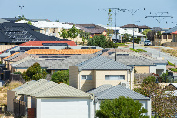 Home values in Perth have increased by 47.2 per cent, a median of $211,949, since the o<em></em>nset of COVID,
