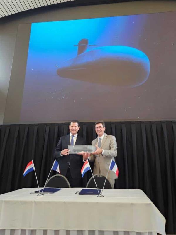Industrial Cooperation Agreement signed between The Netherlands and Naval Group