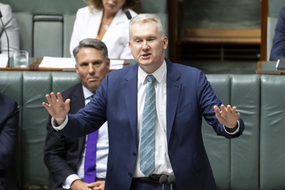 Workplace Relations Minister Tony Burke says he wanted to pass the right to disco<em></em>nnect last year.