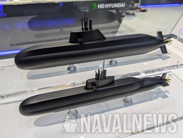 HD HHI HDS 2300 Submarine Peru