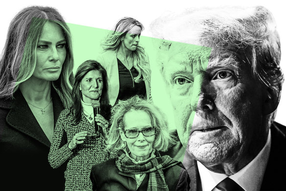Do<em></em>nald Trump has more than one woman problem. 