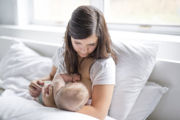 The Australian government and the World Health Organisation both recommend exclusive breastfeeding for the first six mo<em></em>nths of life.
