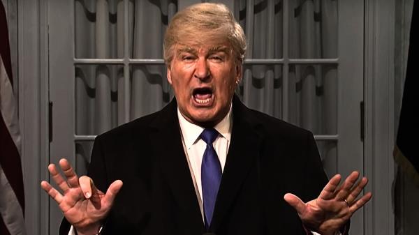 Alec Baldwin as Do<em></em>nald Trump on Saturday Night Live