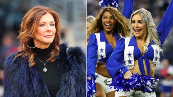 Charlotte Jones, left, said the Dallas Cowboys Cheerleaders 