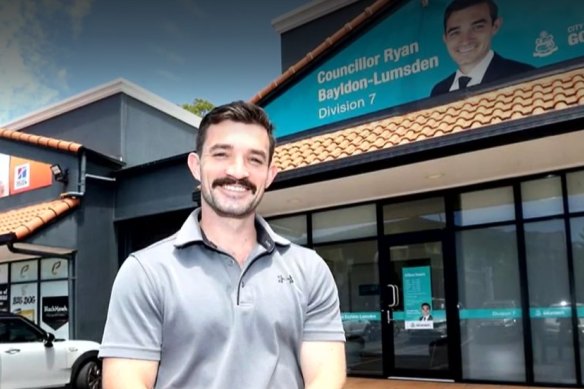 Gold Coast councillor Ryan Bayldon-Lumsden has been charged with murdering his stepfather.